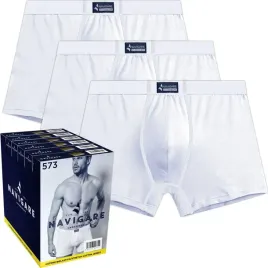 navigare-szorty-meskie-dopasowane-premium-guma-wewnetrzna-3pak-573-bia-xl