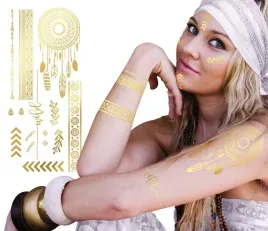 tatuaze-zmywalne-hipiskie-hippie-wzory-akcesoria-do-charakteryzacji