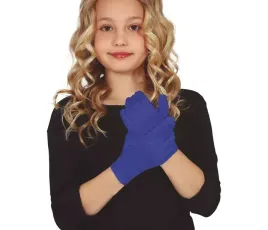 rekawiczki-dzieciece-granatowe-niebieskie-akcesoria-przebranie-karnawal