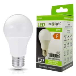 ecolight-zarowka-led-10w-e27-900lm-a60-barwa-ciepla-3000k