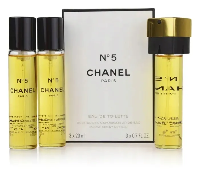 Chanel No 5 3x20ml Woda toaletowa kobieta EDT wawa marriott