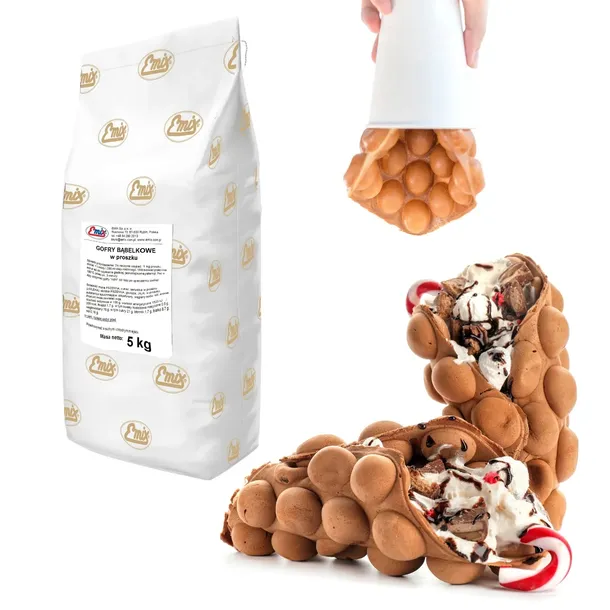 Ciasto na GOFRY Bąbelkowe 5kg EMIX Mieszanka XL