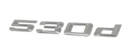 bmw-emblemat-530d-napis-litery-na-klape