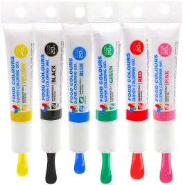 barwnik-spozywczy-w-zelu-jadalny-tubka-zestaw-kolorow-food-colours-6x20g