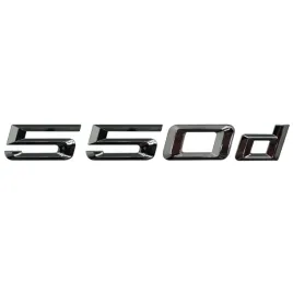 bmw-emblemat-550d-napis-litery-na-klape