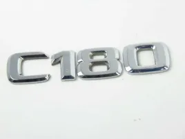 mercedes-emblemat-c180-c-180-napis-litery-plaskie