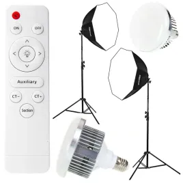 2x-softbox-octa-90cm-pilot-2x-zarowka-3600k-6200k