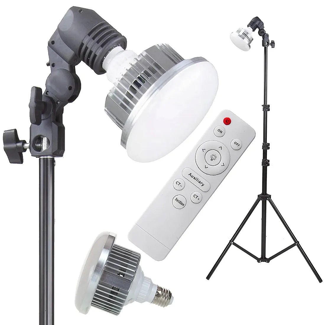 lampa-led-pilot-regulacja-jasnosc-moc-statyw-stan-nowy