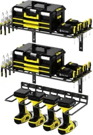 organizer-na-elektronarzedzia-uchwyt-scienny-na-narzedzia-regal-3-poziomy