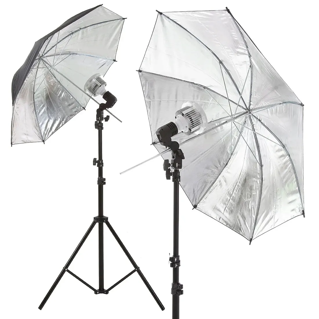 domowe-studio-z-tlem-academy-2xled-85w-blacksilver-84cm-stan-nowy