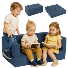 sofa-kanapa-piankowa-z-pufami-rozkladana-dla-dzeci-granatowy-kiddymoon