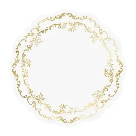 podkladki-papierowe-pod-talerze-zloty-ornament-biale-komunia-slub-6szt-36cm