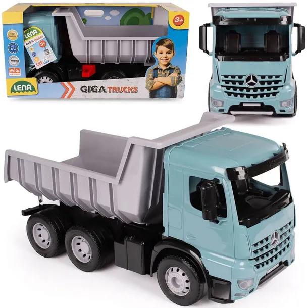Wywrotka Mercedes Arocs Gigant 67CM Tuv 150 kg Auto Ciężarówka Zabawka