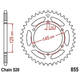 zebatka-tylna-stalowa-jt-r855-45-45z-rozmiar-520-yamaha