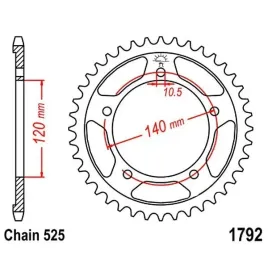zebatka-tylna-stalowa-jt-r1792-45-45z-rozmiar-525-suzuki-triumph