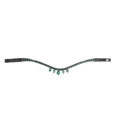 naczolek-waldhausen-x-line-diadem-zielony-pony