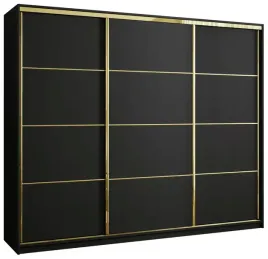 szafa-przesuwna-250-cm-gold-new-trzydrzwiowa-szafa-z-polkami-i-szufladami