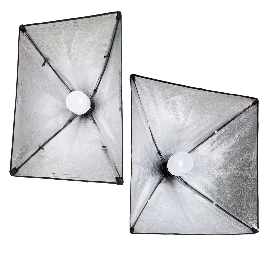 2-lampy-led-z-softboksami-60x60-stan-nowy