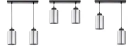lampa-wiszaca-sufitowa-szklana-tuba-grafit-chrom