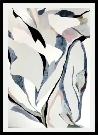 plakat-na-sciane-do-salonu-rysunkowa-abstrakcja-kwiatowa-modern-70x50cm