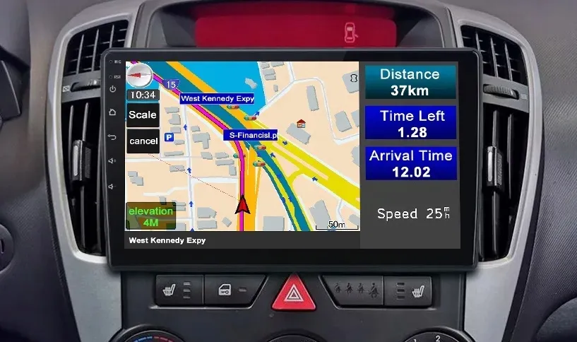 radio-nawigacja-android-kia-ceed-2006-2009-wifi-stan-nowy