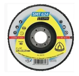 klingspor-sciernica-listkowa-wypukla-smt624-supra-125mm-gr-40
