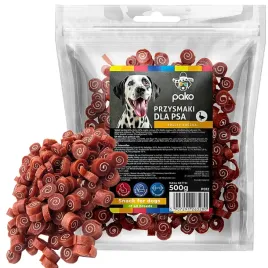 przysmak-dla-psa-psow-pako-naturalne-rollsy-sushi-kaczka-500g