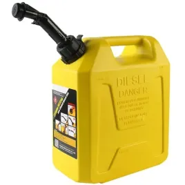 kanister-paliwa-zolty-diesel-10l-z-nierozlewajacym-lejkiem-seaflo