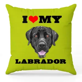 poduszka-zielona-i-love-my-labrador-dla-milosnika-psow-prezent-upominek