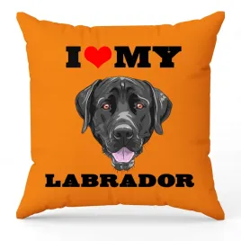 poduszka-pomaranczowa-i-love-my-labrador-dla-milosnika-psow-prezent-40x40cm