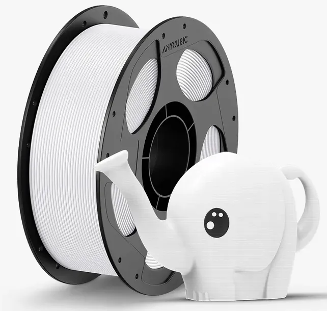 Filament PETG Anycubic White Biały 1kg WYTRZYMAŁY ELASTYCZNY