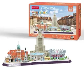 puzzle-3d-cubic-fun-cubicfun-cityline-city-line-warszawa-126-elem-mc271h
