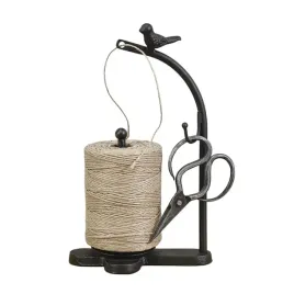 szpula-z-nozyczkami-zeliwna-z-juta-wrobelek
