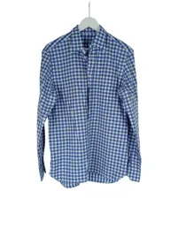 koszula-meska-niebieska-w-krate-van-laack-rozmiar-40