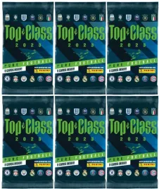 panini-top-class-2023-pure-football-6-saszetek-saszetka-48-kart-pilkarskich