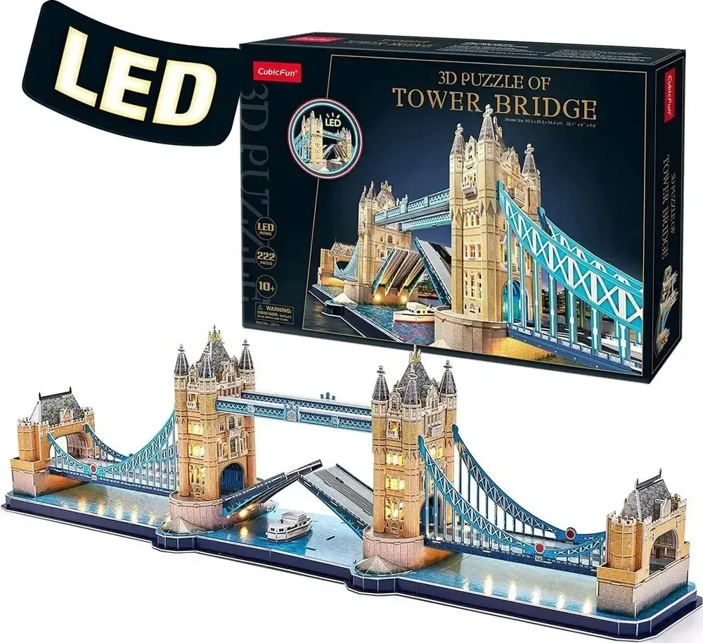 cubic-fun-puzzle-3d-tower-bridge-led-222-elementy-l531h-stan-nowy