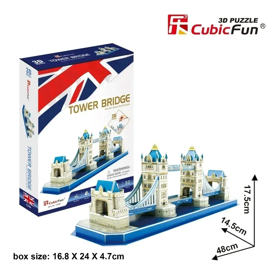 cubic-fun-puzzle-3d-tower-bridge-52-elementy-c238h-stan-nowy