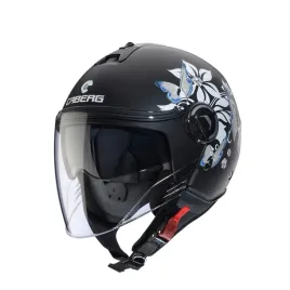 kask-otwarty-caberg-riviera-v4x-m-kwiaty-motyle-czarny-bialy-szary-mat