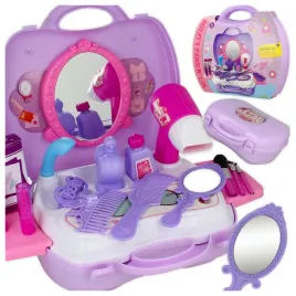 toaletka-dla-dziewczynki-z-lustrem-skladana-walizka-suszarka-akcesoria-21el