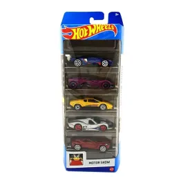 pojazdy-samochodziki-hot-wheels-mattel-motor-show-hly63-5-sztuk-5-pack
