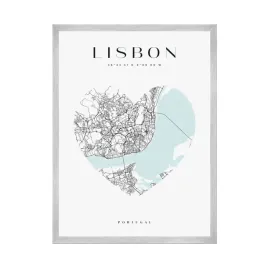 plakat-map-miasta-lisbona-serce-21x297-cm-srebrna