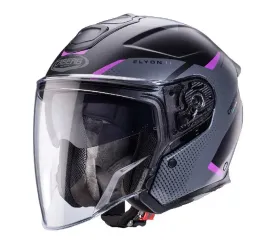 caberg-kask-jet-flyon-ii-boss-czarny-mat-szary-fuksja-rozowy-xs