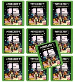 panini-minecraft-celebration-zestaw-10-saszetek-z-naklejkami-50-naklejek