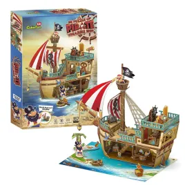 cubic-fun-puzzle-3d-statek-piracki-ze-skarbem-157-elementy-p832h