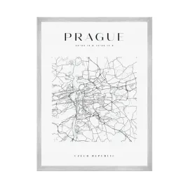 plakat-mapa-miasta-praga-czechy-kwadrat-21x297-cm-ramka-srebrna