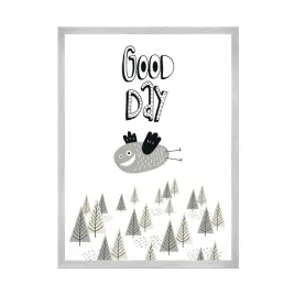 plakat-dzieciece-good-day-21x297-cm-ramka-srebrna