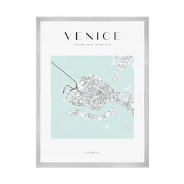 plakat-mapa-miasta-wenecja-wlochy-kwadrat-21x297-cm-ramka-srebrna