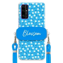 etui-do-huawei-honor-30-pro-case-kwiaty-trendy-uchwyt-sznurek-niebieski
