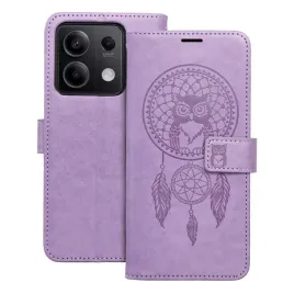 etui-mezzo-book-do-xiaomi-redmi-note-13-5g-lapacz-snow-fioletowy