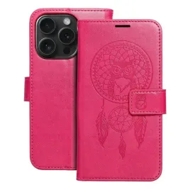 etui-mezzo-book-do-iphone-15-pro-lapacz-snow-magenta